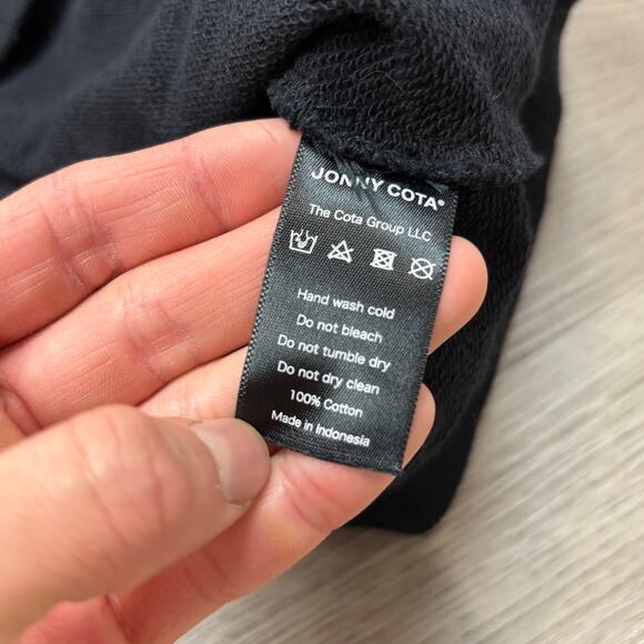 Johnny Cota Striped Raglan Crewneck Pullover Sweatshirt Women's Medium - Picture 8 of 11